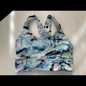 lululemon tie dye sports bra